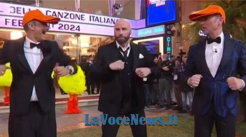 La Rai chiede i danni per il caso John Travolta a Sanremo 2024
